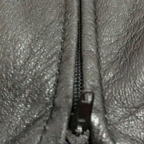 LEATHER‎ LONG SWING SKIRT SIZE 8 - Picture 9 of 9